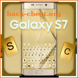 Galaxy S7 Gold Keyboard Theme icon
