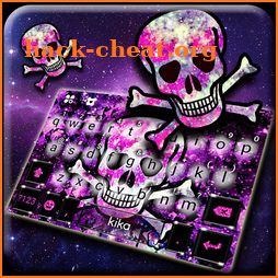 Galaxy Skull Keyboard Theme icon