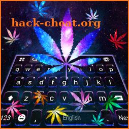 Galaxy Weed Gravity Keyboard Background icon