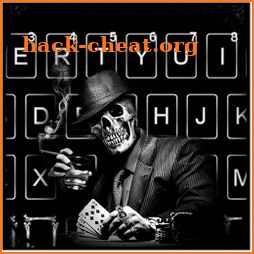 Gamble Mafia Skull Keyboard Theme icon
