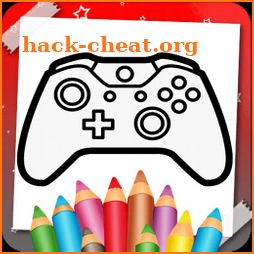 Game Character Coloring Pages icon