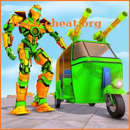 Game of Robots and Cars – Auto Rickshaw Robot Game icon