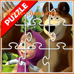 Game Puzzle Anak Masha and The Bear icon