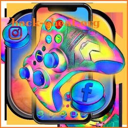 Gamepad Graffiti Themes HD Wallpapers 3D icons icon