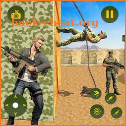 Gangster Attack Army Training Camp:Free Shooting icon