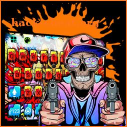 Gangster Graffiti Keyboard Theme icon