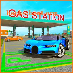 Gas Station: Car Driving and Parking sim icon