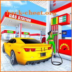 Gas Station Car Driving Game icon