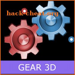 Gear Design in 3D icon