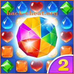 Gems & Jewels 2 - Match 3 Jungle Puzzle Game icon