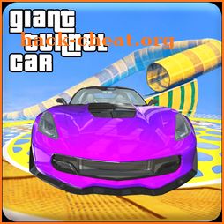 Giant Tunnel Tube GT Car Ramp Stunts Driver 2018 icon