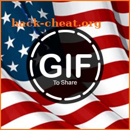 Gif for whatsapp US day 4th July icon