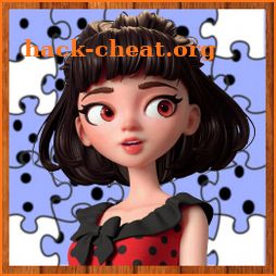 Girl Bug Puzzle Jigsaw icon