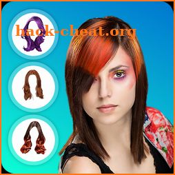 Girl Hair Style Photo Editor icon