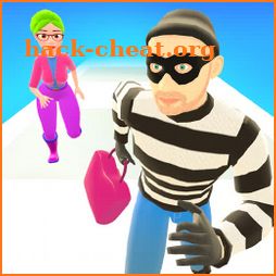Girl Run 3D - Catch the Thief icon