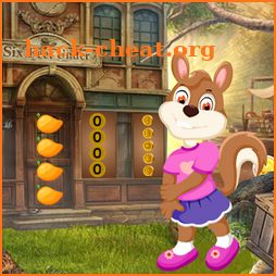 Girl Squirrel Rescue Best Escape Game-388 icon