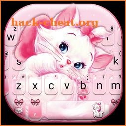 Girlish Kitty Keyboard Theme icon