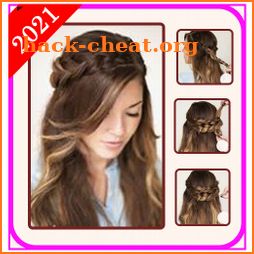 Girls Hairstyle Steps 2022 icon