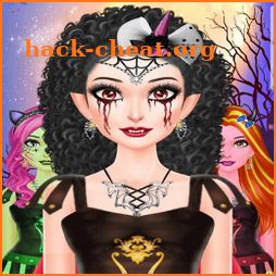 Girls Halloween Party - Dress up game icon