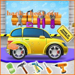 Girls Kid Car Auto Repair - Wash Service Workshop icon