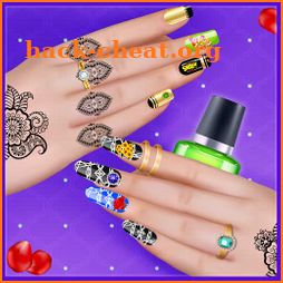 Girly Nail Art Salon: Manicure Games For Girls icon