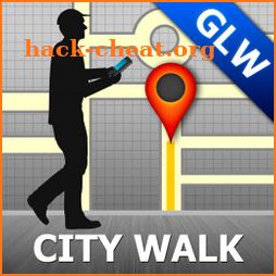 Glasgow Map and Walks icon