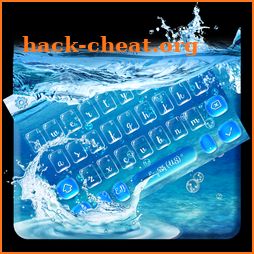 Glass Water Keyboard icon