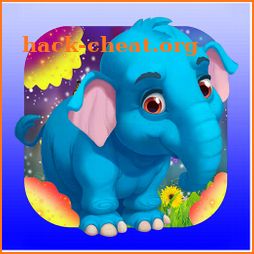 Gleeful Blue Elephant Escape icon