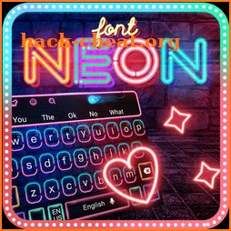 Glint Neon Keyboard icon