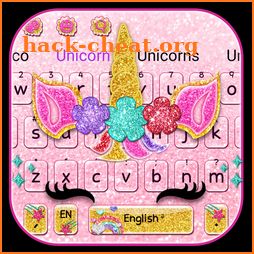 Glisten Unicorn Pinky Keyboard icon