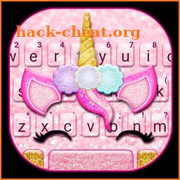 Glisten Unicorn Pinky Keyboard Theme icon