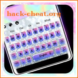 Glitter Colorful Shiny Keyboard Theme icon