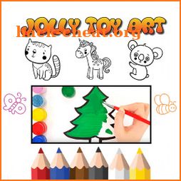Glitter coloring and drawing for Kids icon