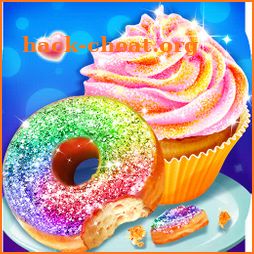 Glitter Desserts - Glitter Cupcake & Glitter Donut icon
