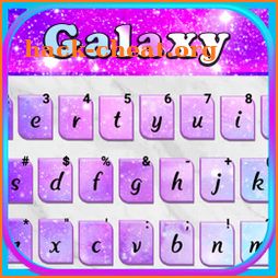 Glitter Galaxy Sky Keyboard Theme icon