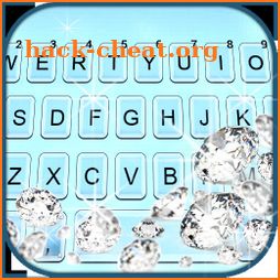 Glitter Lux Diamond Keyboard Background icon