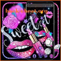 Glitter Sweet Kiss Theme icon