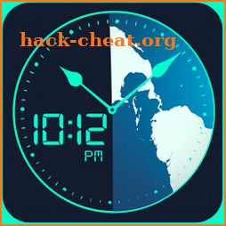 Global World clock-All countries time zones icon