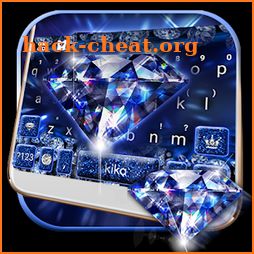 Glow Crystal Diamond Keyboard Theme icon