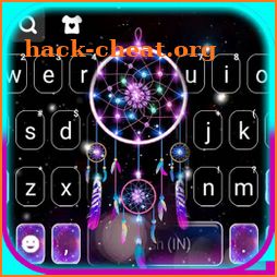 Glow Dreamcatcher Keyboard Background icon