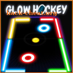 Glow Hockey 2018 : Glow Air Hockey Neon Hockey icon