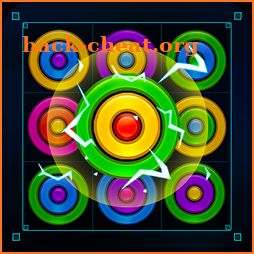 Glow Puzzle Air Tictac - Free color circle games icon