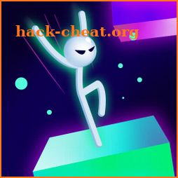 Glow Up: Stickman Jump icon