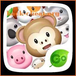 GO Keyboard Sticker 3D animals icon