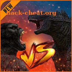 Godzilla & Kong 2021: Angry Monster Fighting Games icon
