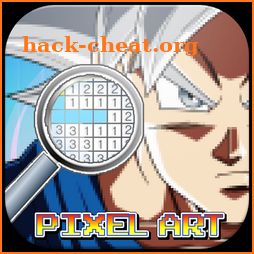 Goku Pixel Art : New Dragonball Coloring By Number icon