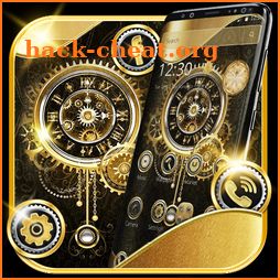 Gold Clock launcher icon