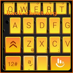 Gold Mechanical Style Keyboard Theme icon