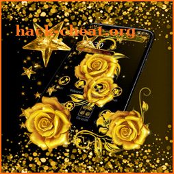 Gold Rose Luxury Theme icon