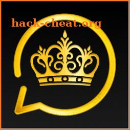Gold royal whatts chat icon